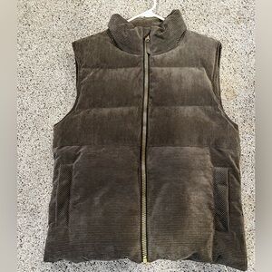 Pendleton Corduroy TPU Vest Breen Full Zip Size M NWT